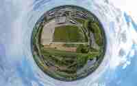 Bekijk details van de interactieve drone panorama Duiven Nieuwgraaf Noord-West